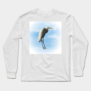 Egret Long Sleeve T-Shirt